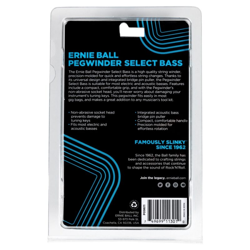 Ernie Ball 9611 Pegwinder Select Bass