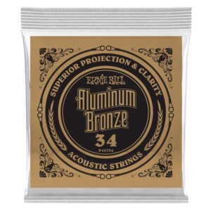 Ernie Ball 0734 Aluminum Bronze .034