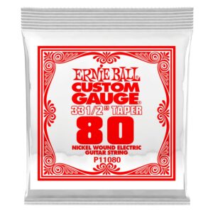 Ernie Ball 1080 Nickel Wound Scala Lunga .080