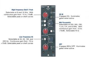 RUPERT NEVE DESIGNS 551 Inductor EQ
