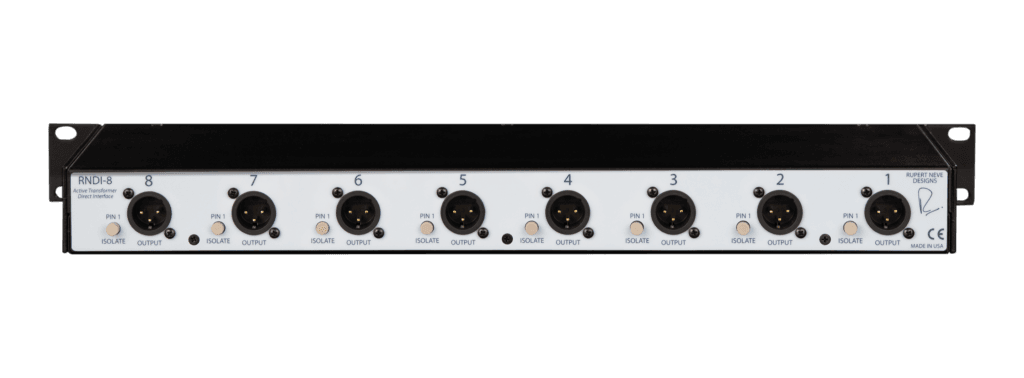 RUPERT NEVE DESIGNS RNDI-8 Canali Active Transformer Direct Interface - immagine 2