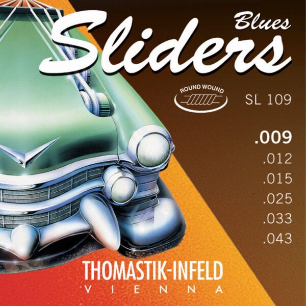 THOMASTIK SL109 ELECTRIC GUITAR SLIDERS STRING SET