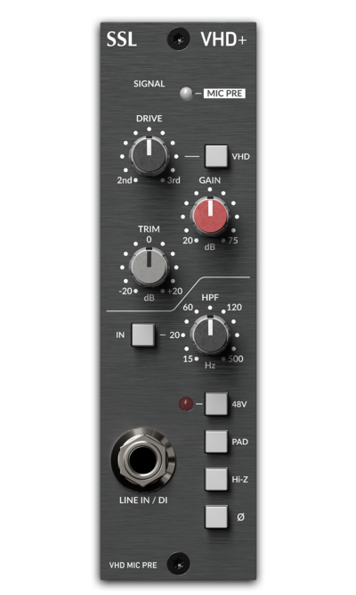 SOLID STATE LOGIC 500-Series VHD+ Preamp