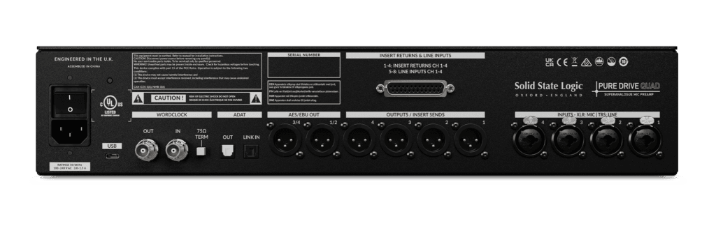 SOLID STATE LOGIC PureDrive Quad - immagine 2