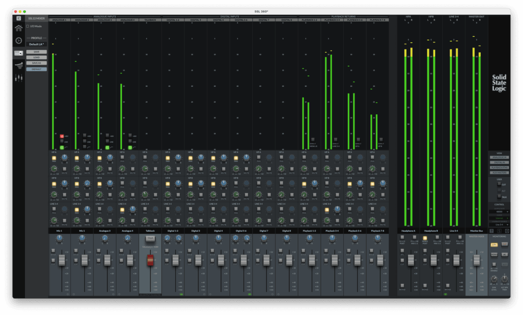 SOLID STATE LOGIC SSL 12 Audio Interface - immagine 4