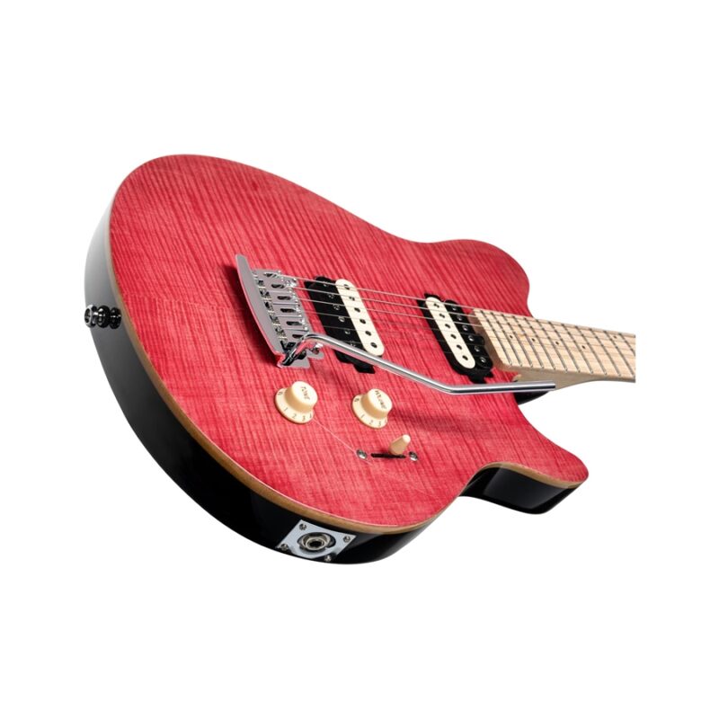Sterling by Music Man Axis AX3 Flame Maple Stain Pink