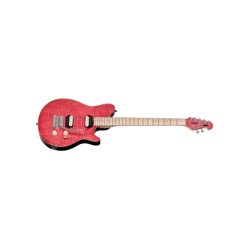 Sterling by Music Man Axis AX3 Flame Maple Stain Pink