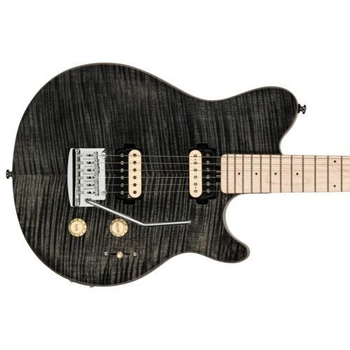 Sterling by Music Man Axis AX3 Flame Maple Trans Black