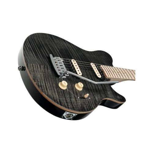 Sterling by Music Man Axis AX3 Flame Maple Trans Black