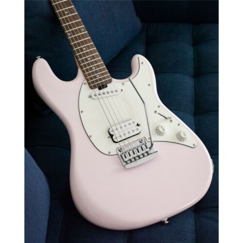 Sterling by Music Man Cutlass Short Scale HS Shell Pink Tastiera Lauro