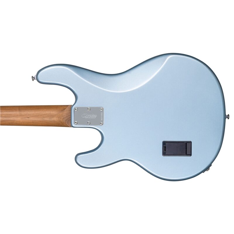 Sterling by Music Man StingRay RAY34 Firemist Silver