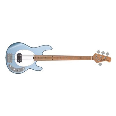 Sterling by Music Man StingRay RAY34 Firemist Silver