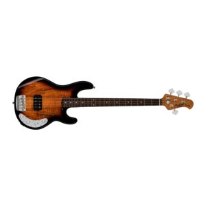 Sterling by Music Man RAY34 Spalted Maple 3 Tone Sunburst