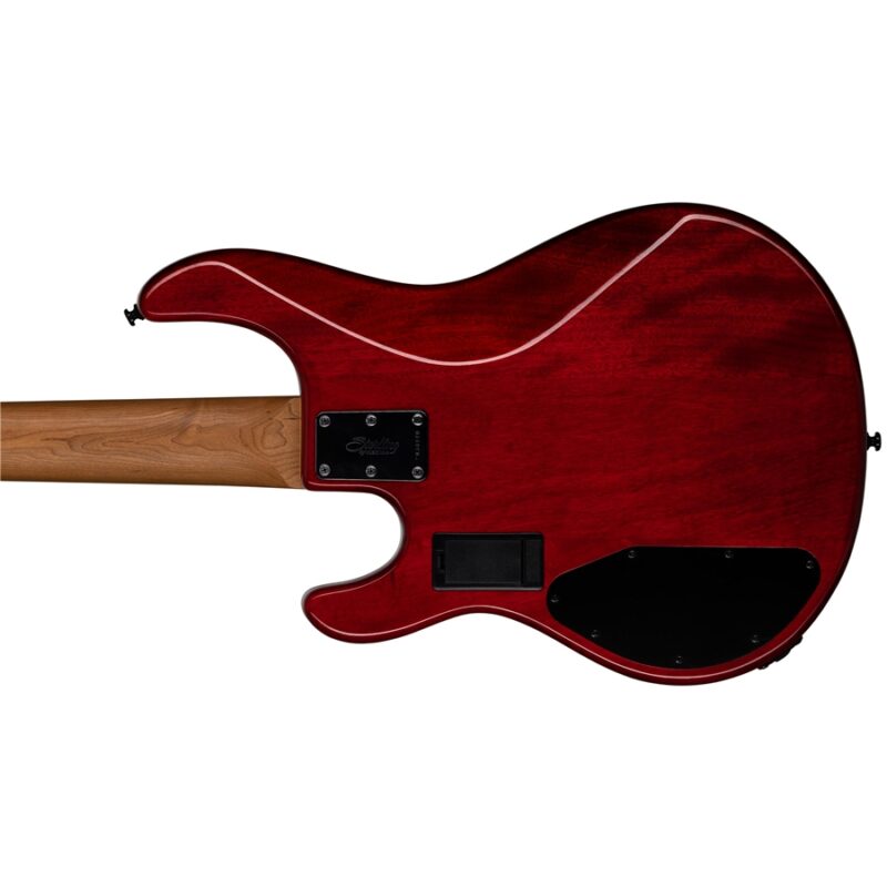 Sterling by Music Man RAY35HH Spalted Maple Blood Orange Burst