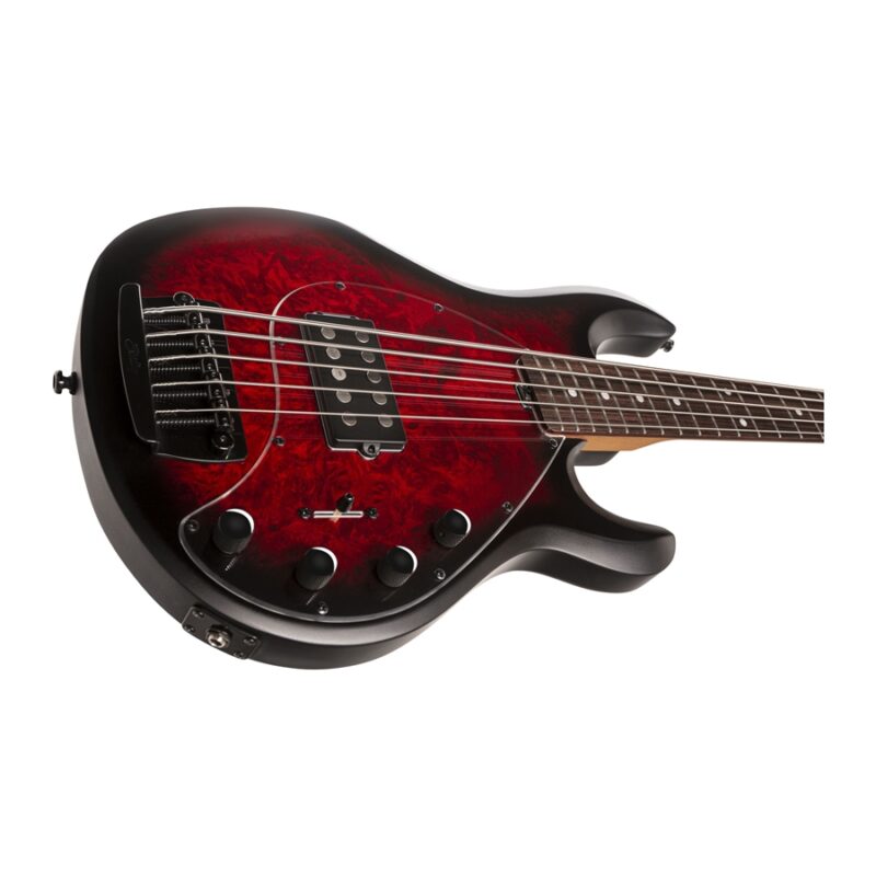 Sterling by Music Man StingRay RAY35 PB Dark Scarlet Burst Satin