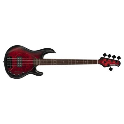 Sterling by Music Man StingRay RAY35 PB Dark Scarlet Burst Satin