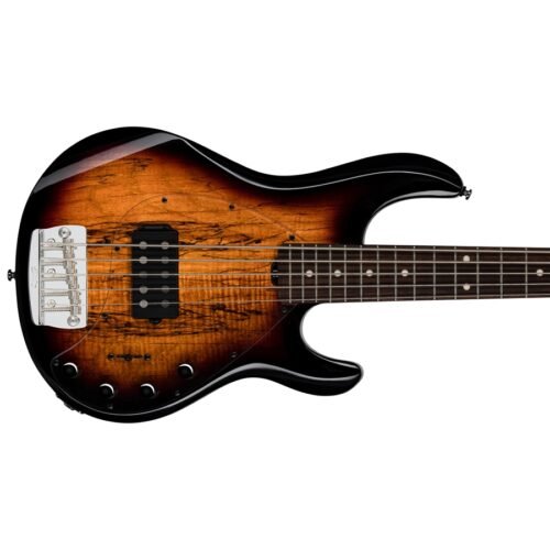 Sterling by Music Man RAY35 Spalted Maple 3 Tone Sunburst