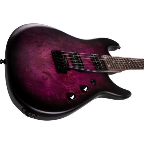 Sterling by Music Man Richardson 6 Cosmic Purple Burst Satin