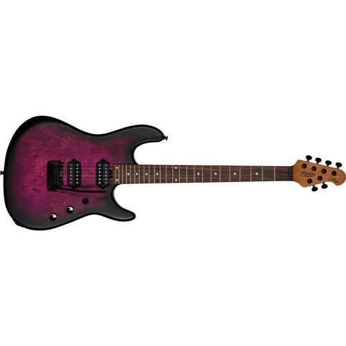 Sterling by Music Man Richardson 6 Cosmic Purple Burst Satin