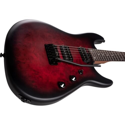 Sterling by Music Man Richardson 6 Dark Scarlet Burst Satin