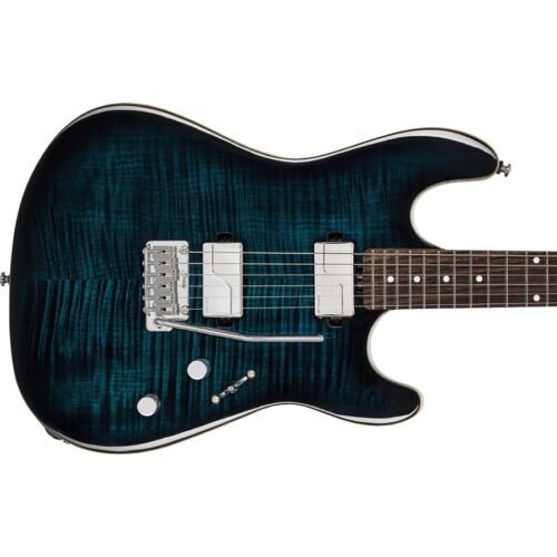 Sterling by Music Man Sabre Deep Blue Burst