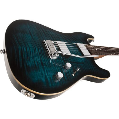 Sterling by Music Man Sabre Deep Blue Burst