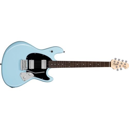 Sterling by Music Man StingRay Guitar Daphne Blue