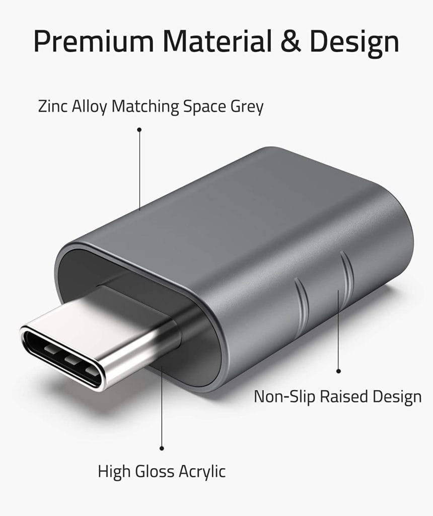 SYNTECH Adattatore USB C a USB (2 pz) - immagine 3