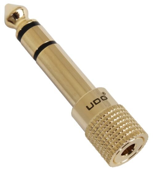 UDG U94002 UDG ULTIMATE HEADPHONE JACK ADAPTER SCREW 3.5MM (1/8”) TO 6.35MM (1/4”)