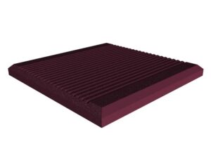 UNIVERSAL ACOUSTICS Jupiter Wedge 600-50mm Burgundy