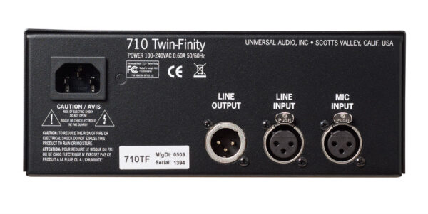 UNIVERSAL AUDIO 710 Twin-Finity - immagine 2