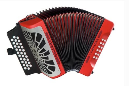 HOHNER COMPADRE EAD RED SILVER GRILL