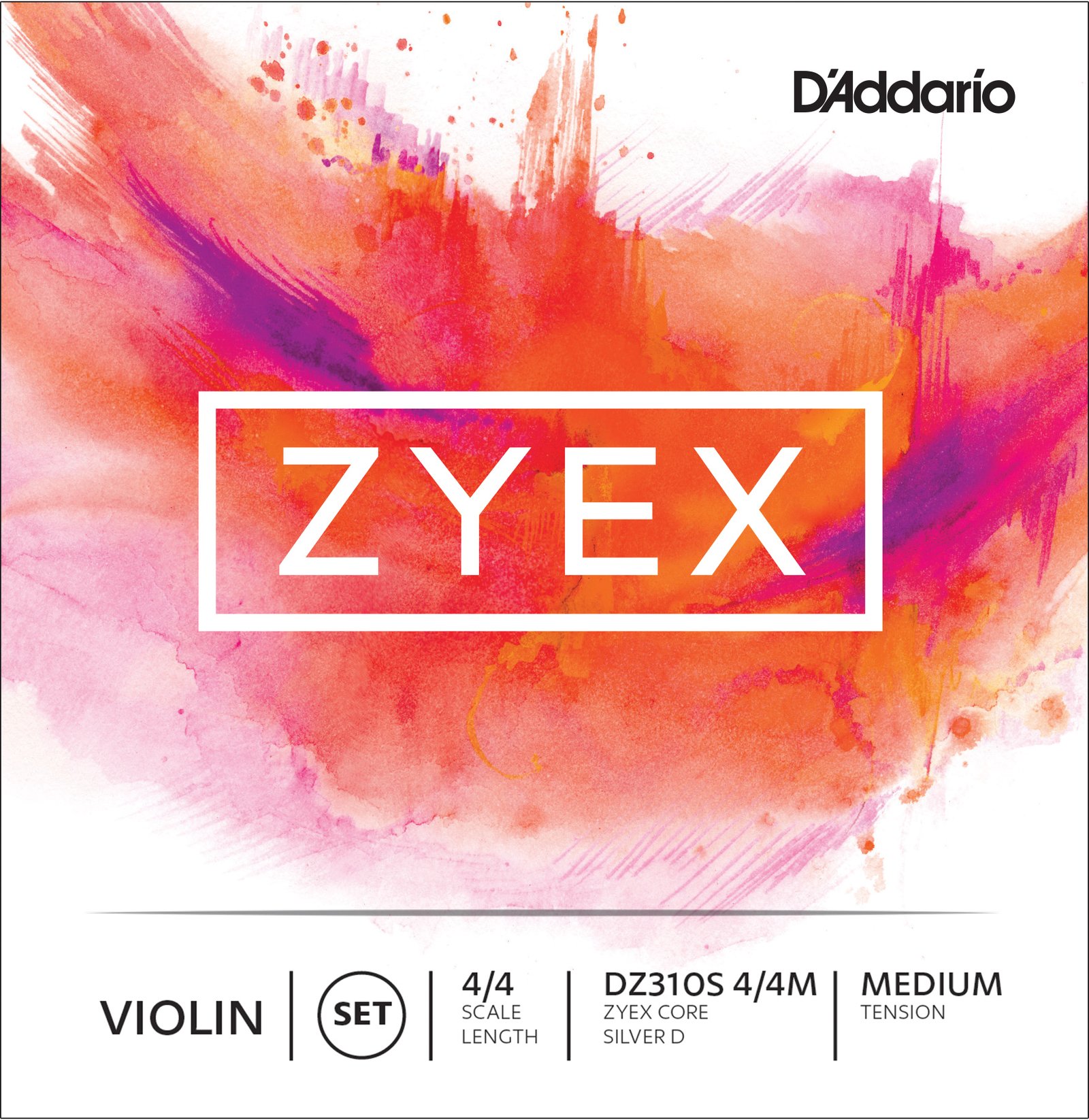 DADDARIO ORCHESTRAL IT DZ310S 4/4M SET DI CORDE D'ADDARIO ZYEX PER VIOLINO CON CORDA D IN ARGENTO