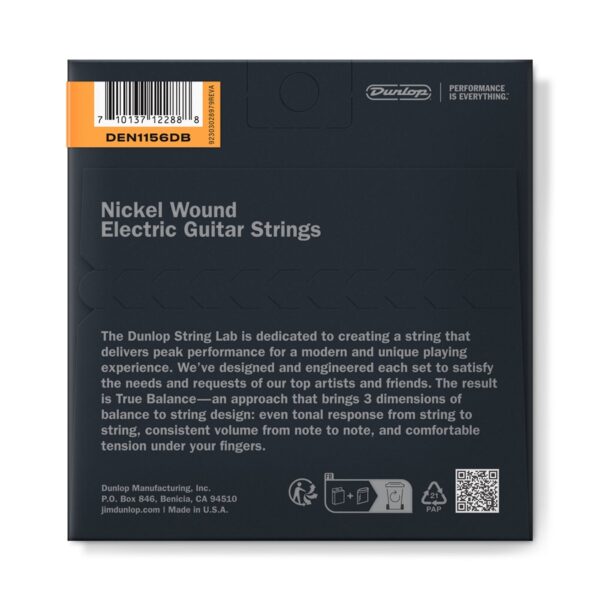 Dunlop DEN1156DB Nickel WOund 11-56 Drop B