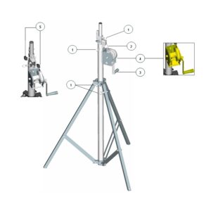 Quik Lok Perno SLS/15 con Boccola/Molla/Anello