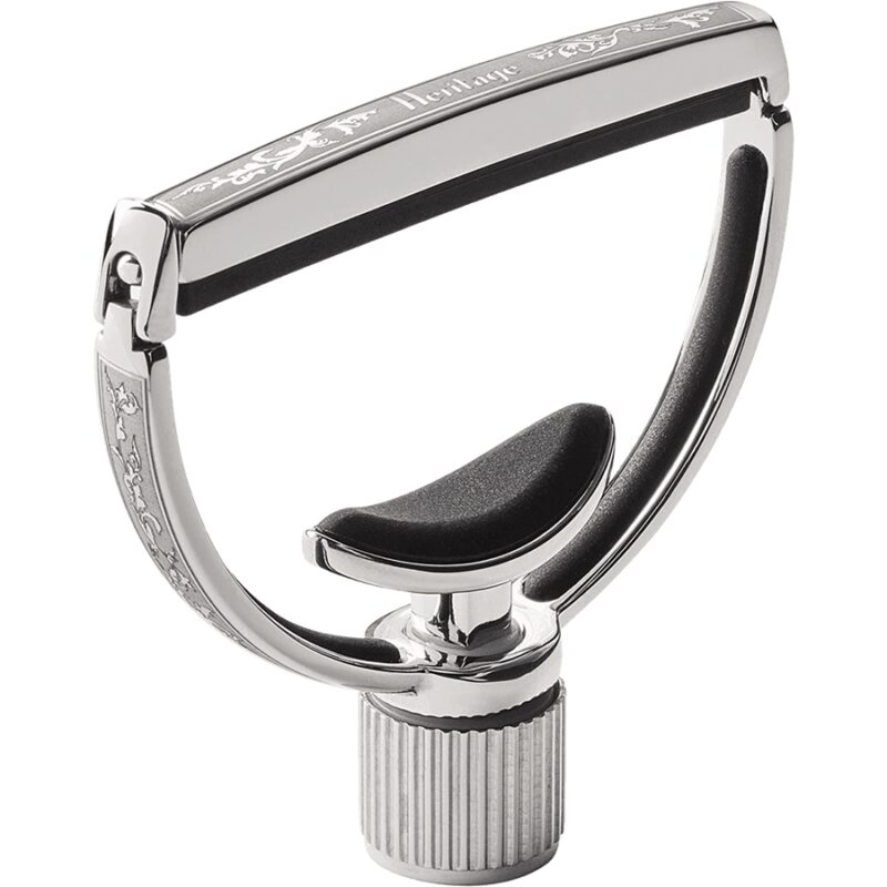 G7TH Heritage Style 3 Wide Silver Capo