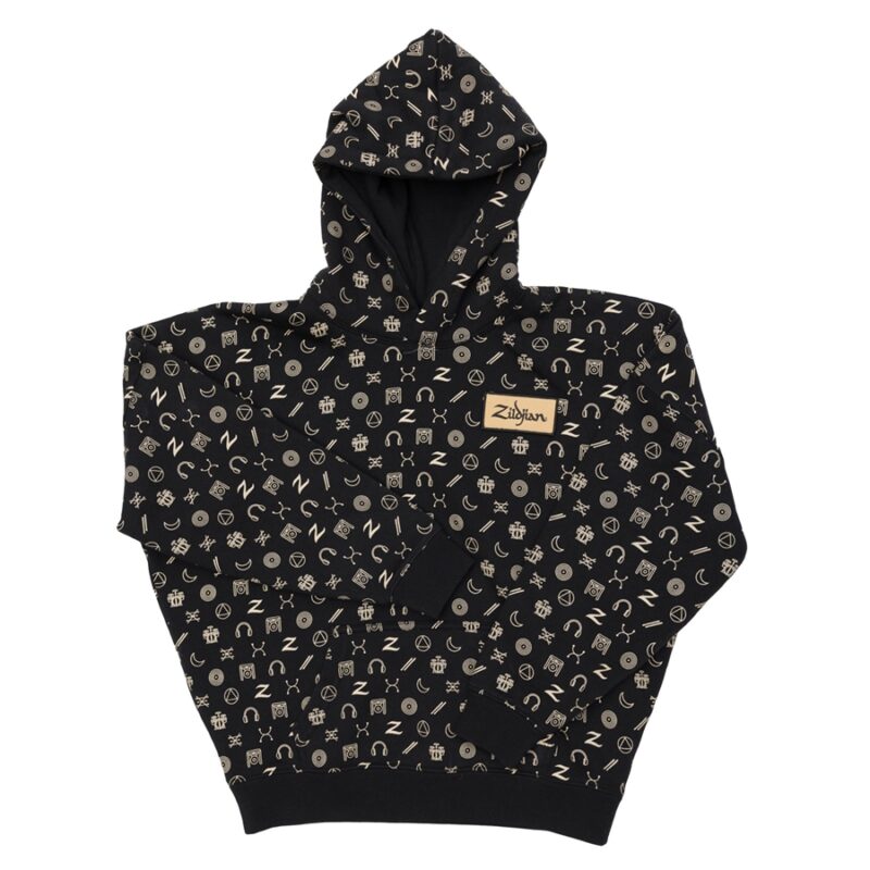 Zildjian ZAHD0082 YOUTH HOODIE BLACK MEDIUM