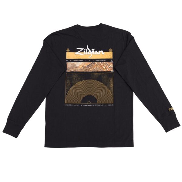 Zildjian ZALS0016 LONG SLEEVE BLACK TEE3XL