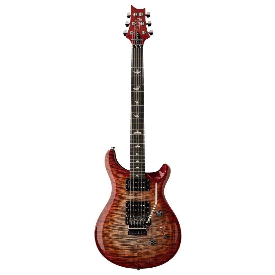 PRS SE Custom 24 Floyd Charcoal Cherry Burst 2025