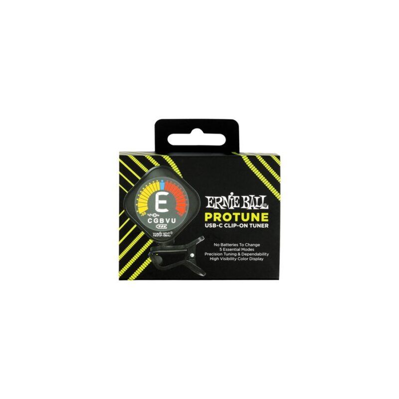 Ernie Ball 9627 Protune USB-C Clip-on Tuner