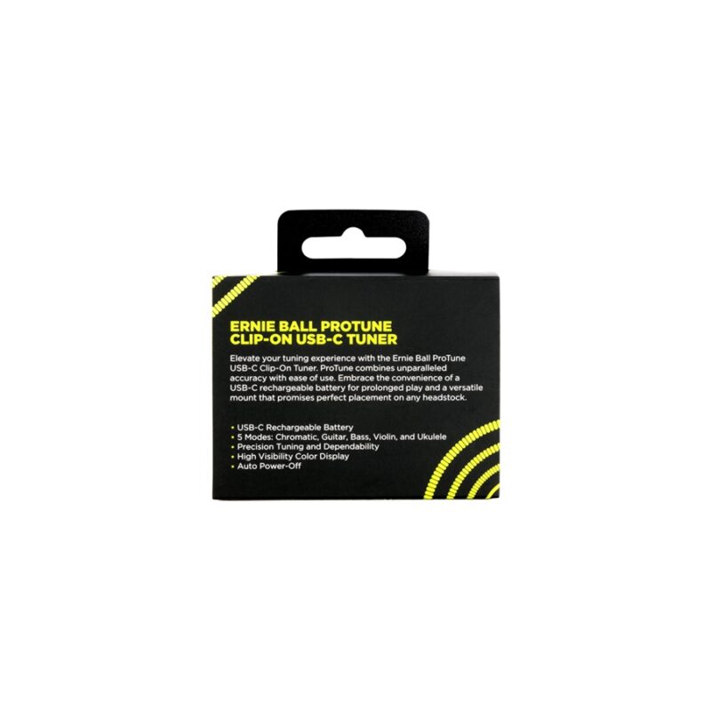 Ernie Ball 9627 Protune USB-C Clip-on Tuner
