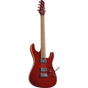 Eko Guitars Fire 801 Musa Red Flamed