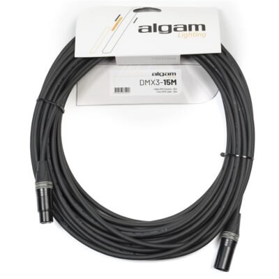 Algam Lighting DMX3-15M Cavo DMX 3 Poli 15 mt