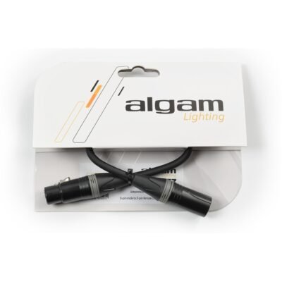 Algam Lighting ADAPT-XLR-M5F3 Adattatore DMX 3/5 Poli