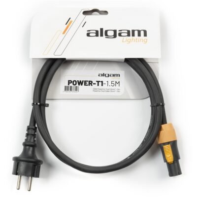 Algam Lighting POWER-T1-1.5M Cavo Alimentazione CE/pCon TRUE1