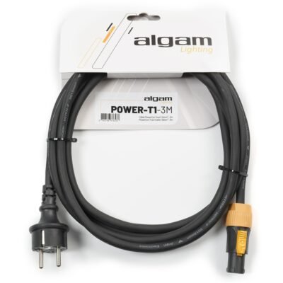 Algam Lighting POWER-T1-3M Cavo Alimentazione CE/pCon TRUE1