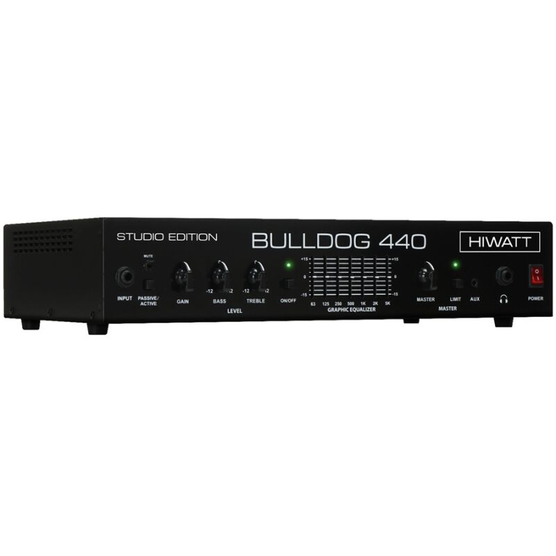 Hiwatt Bulldog 440 Studio testata per basso 440 W versione studio