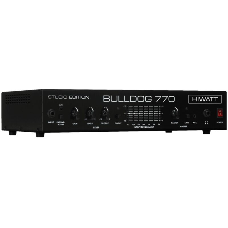 Hiwatt Bulldog 770 Studio testata per basso 770 W versione studio