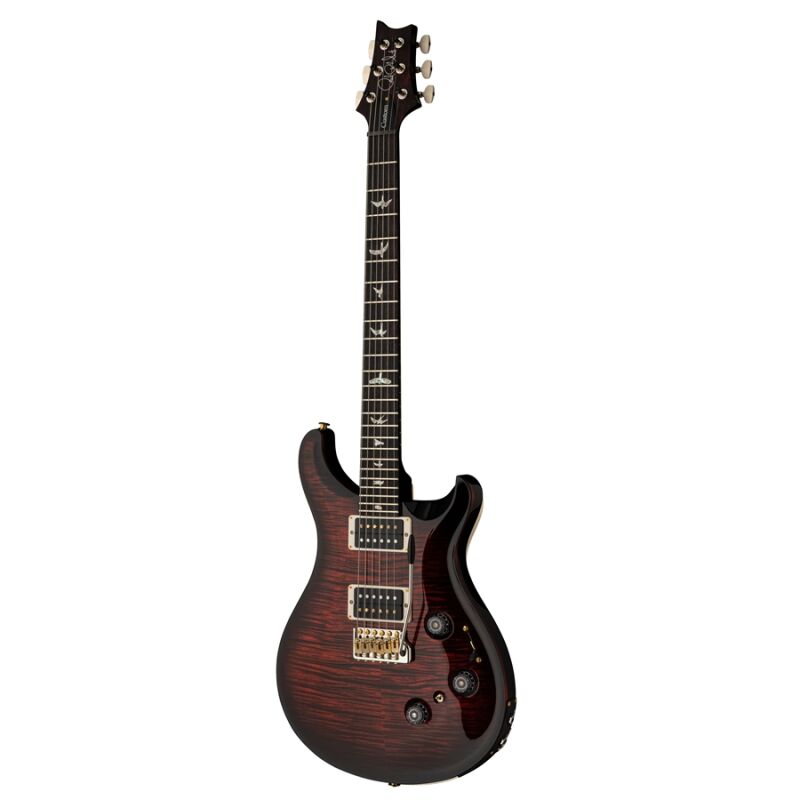 PRS Custom 24 Piezo 10-Top Fire Smokeburst 2024