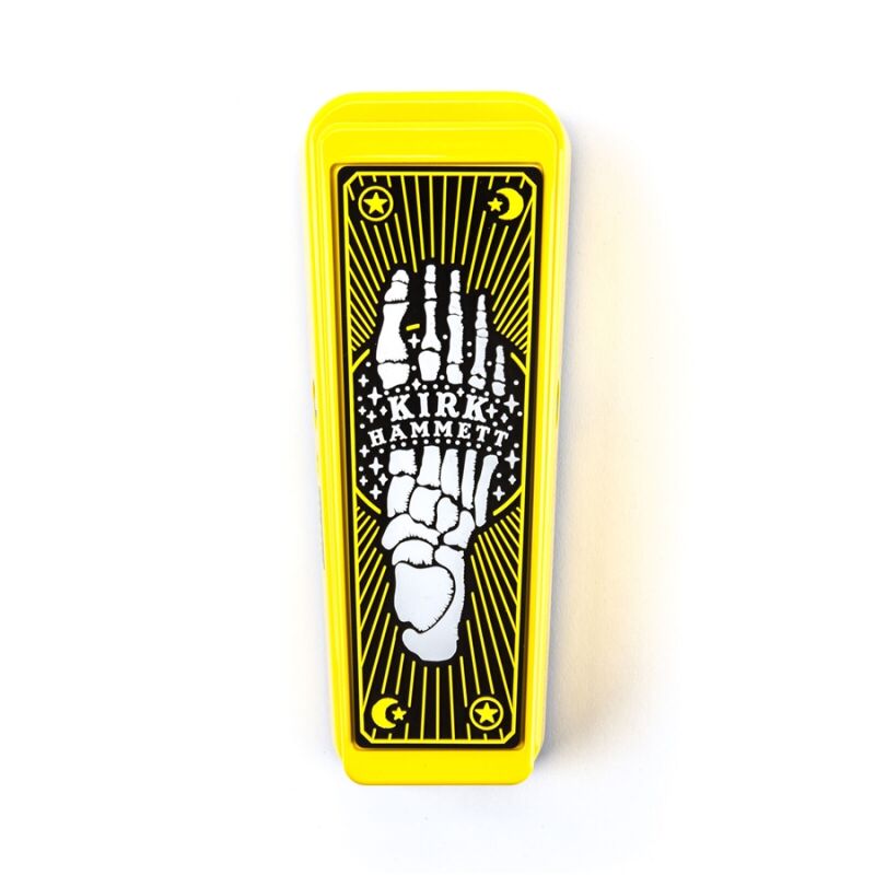 Dunlop KH95Y Kirk Hammett Cry Baby Wah Yellow Sparkle Edition